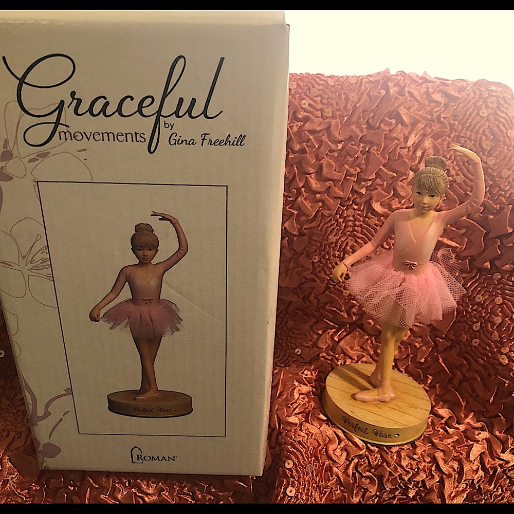 Porcelain “Perfect Pose” Girl Ballerina